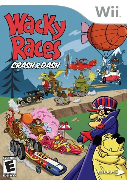 Wacky Races: Crash & Dash Box Art