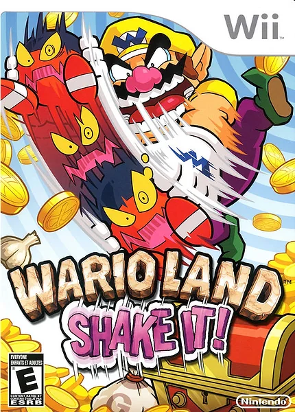 Wario Land: Shake It! Box Art