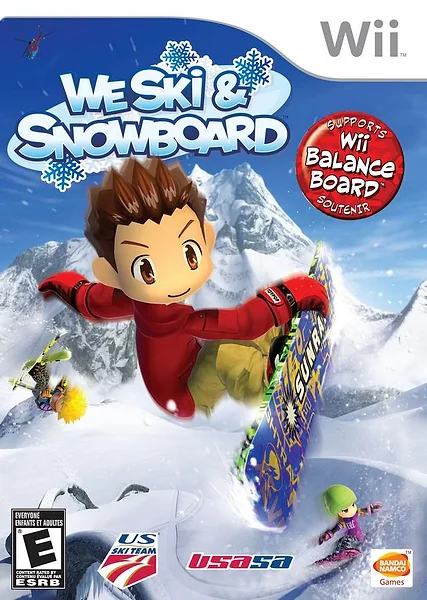 We Ski & Snowboard box art