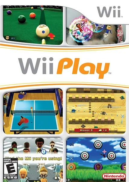 Wii Play Box Art