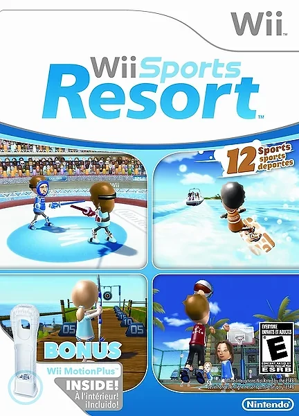 Wii Sports Resort Box Art
