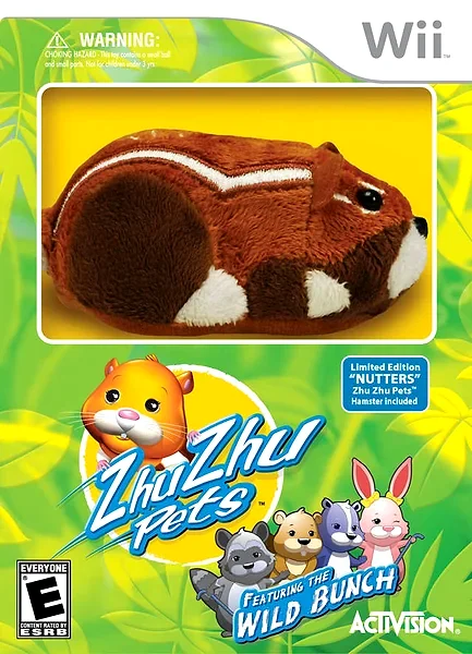 Zhu Zhu Pets: Featuring The Wild Bunch Box Art