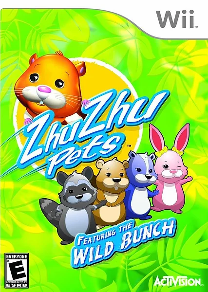 Zhu Zhu Pets: Featuring The Wild Bunch box art