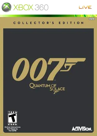 007: Quantum of Solace box art