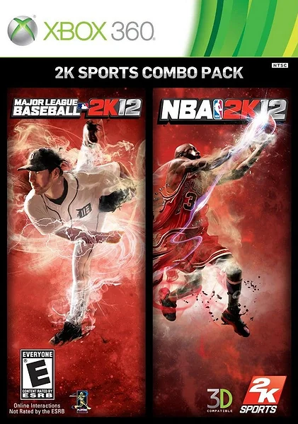 2K12 Sports Combo Pack: MLB 2K12 - NBA 2K12 box art