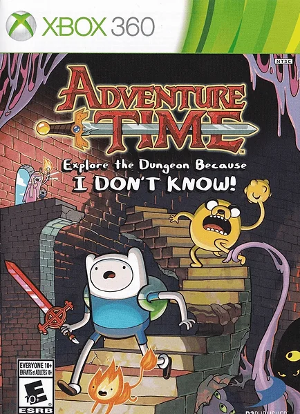 Adventure Time: Explore the Dungeon Because I Don't Know! box art