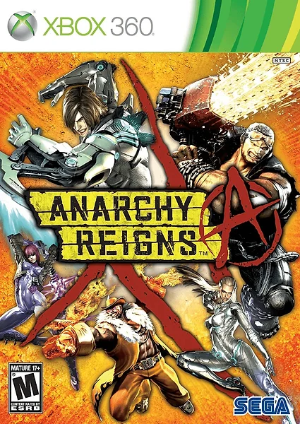 Anarchy Reigns Box Art