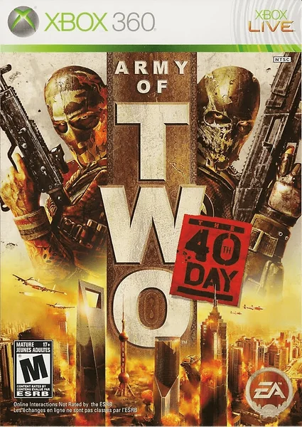 Army of Two: The 40th Day box art