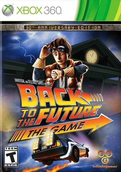 Back to the Future: The Game Box Art