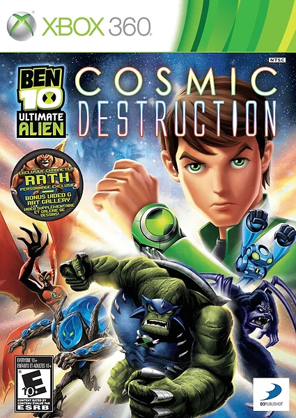 Ben 10: Ultimate Alien - Cosmic Destruction box art