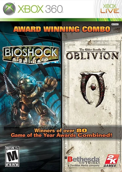 BioShock + Elder Scrolls IV: Oblivion box art