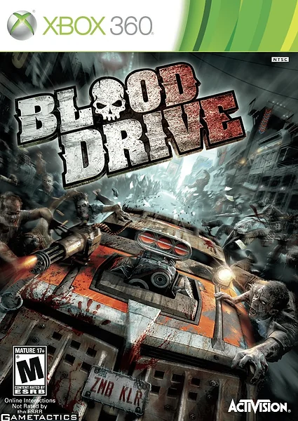 Blood Drive box art