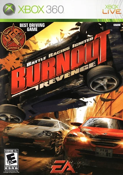 Burnout Revenge Box Art