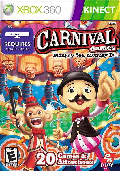 Carnival Games: Monkey See, Monkey Do! box art