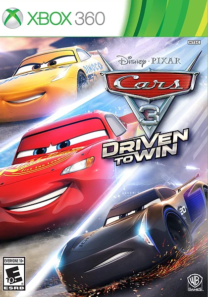 Cars 3: Driven to Win Box Art