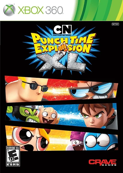 Cartoon Network: Punch Time Explosion XL Box Art