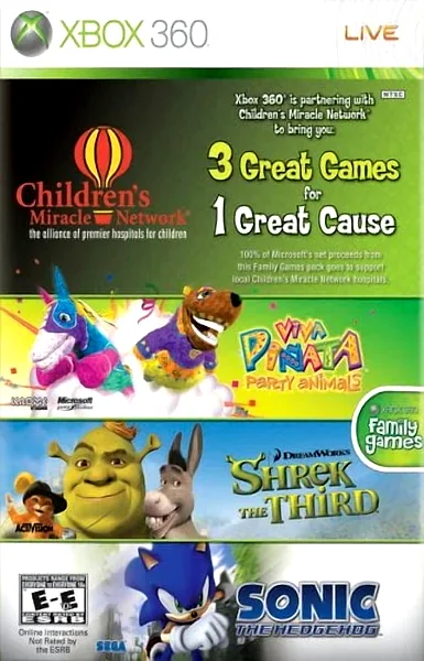 Children's Miracle Network Family Games Box Art