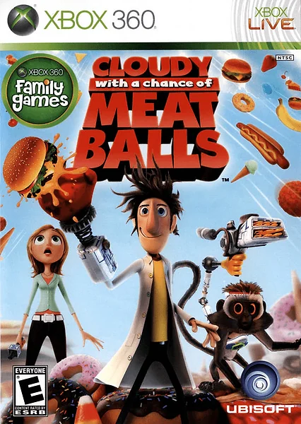 Cloudy with a Chance of Meatballs Box Art