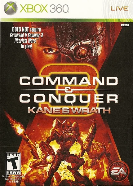 Command & Conquer 3: Kane's Wrath box art