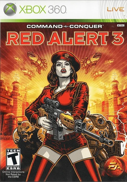 Command & Conquer: Red Alert 3 Box Art