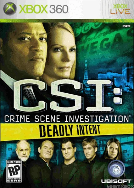 CSI: Crime Scene Investigation - Deadly Intent box art