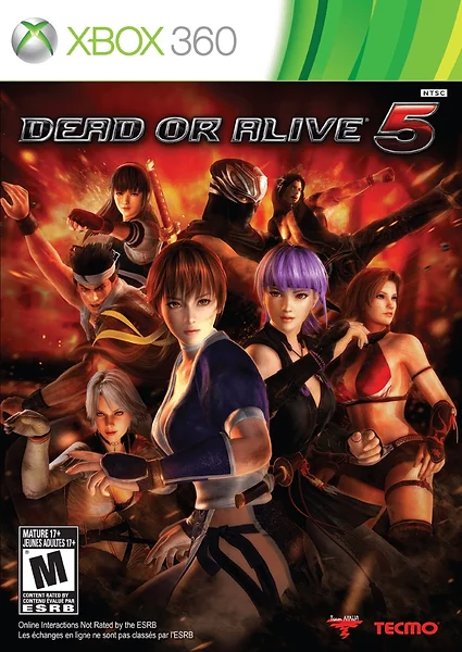 Dead or Alive 5 box art