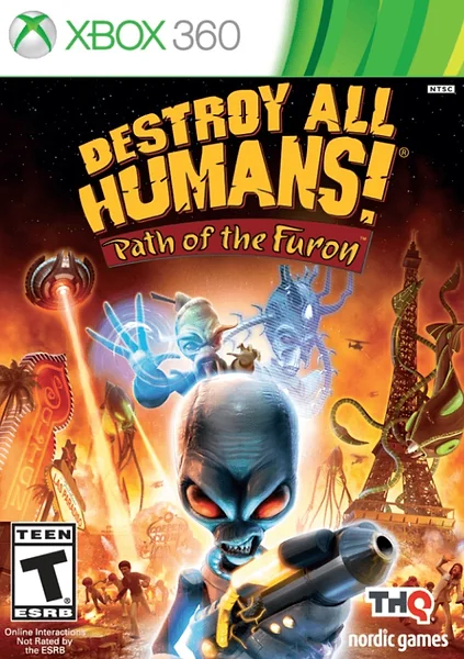Destroy All Humans! Path of the Furon Box Art