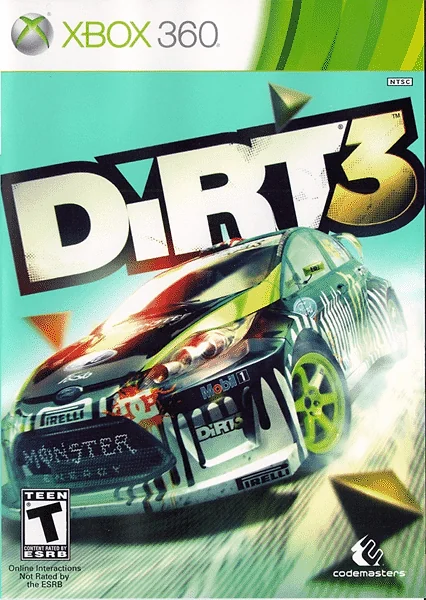 DiRT 3 box art