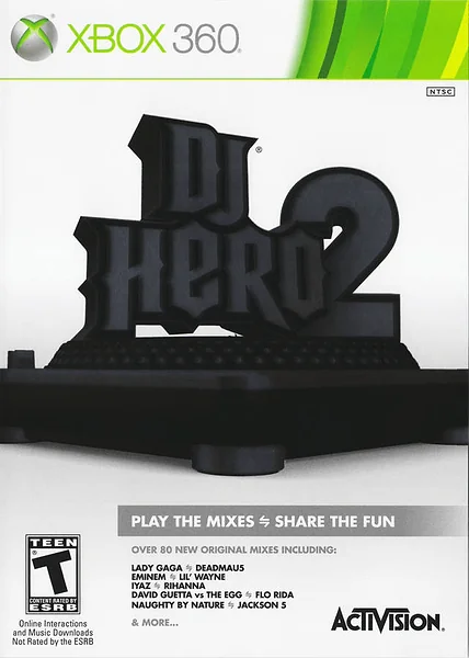 DJ Hero 2 box art