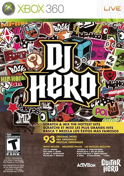 DJ Hero box art