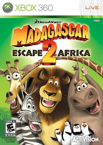 Madagascar: Escape 2 Africa box art