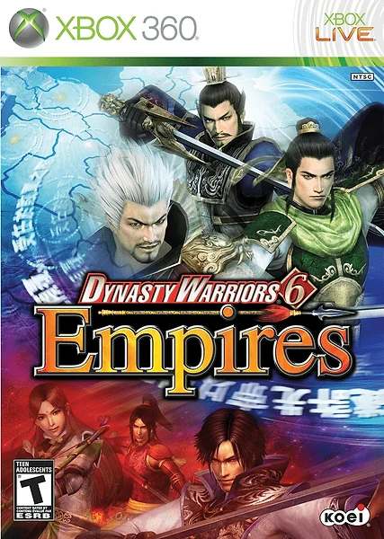 Dynasty Warriors 6: Empires box art