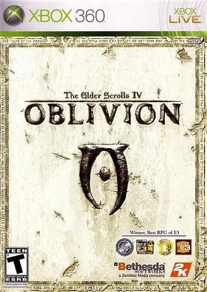 Elder Scrolls IV: Oblivion Box Art