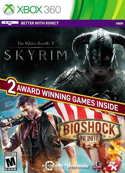Elder Scrolls V: Skyrim & BioShock Infinite Bundle box art
