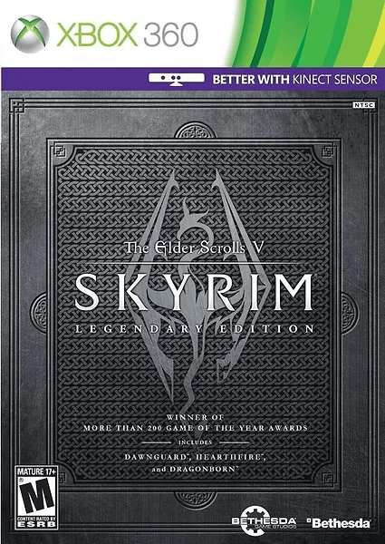 Elder Scrolls V: Skyrim Box Art