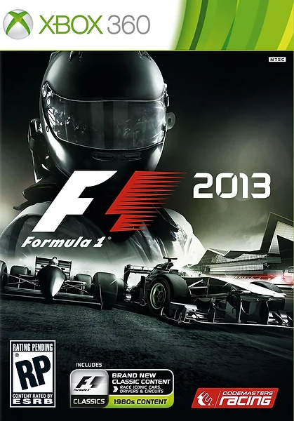 F1 2013 Box Art
