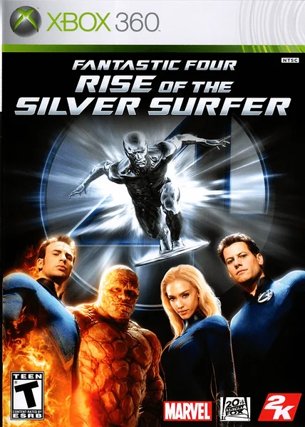 Fantastic Four: Rise of the Silver Surfer Box Art