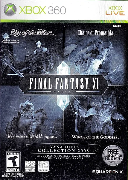 Final Fantasy XI: Vana'diel Collection 2008 box art