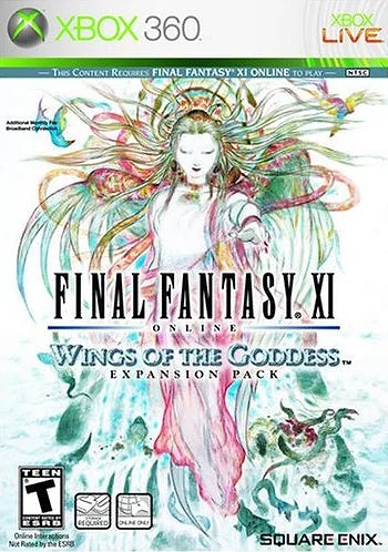 Final Fantasy XI: Wings of the Goddess box art