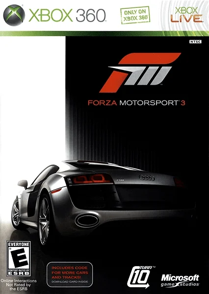 Forza Motorsport 3 box art