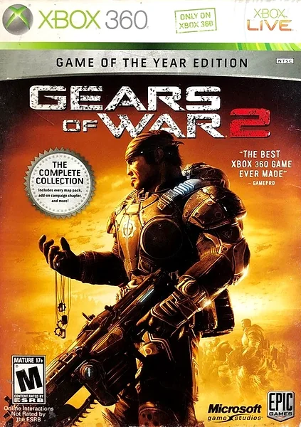 Gears of War 2 box art