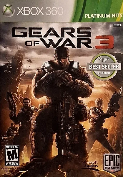 Gears of War 3 box art