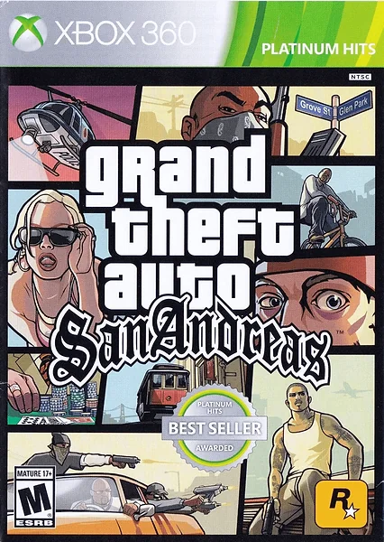 Grand Theft Auto: San Andreas Box Art