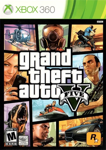 Grand Theft Auto V box art