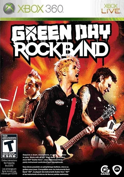 Green Day: Rock Band Box Art