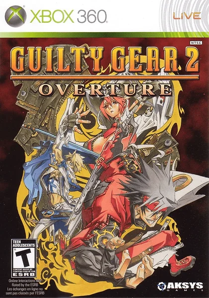 Guilty Gear 2: Overture Box Art