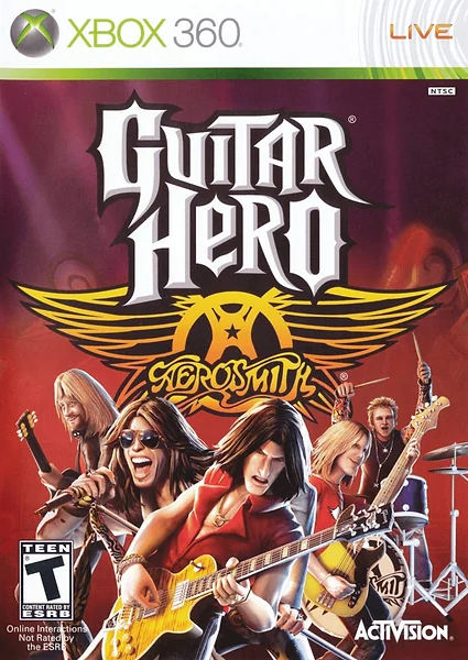 Guitar Hero: Aerosmith box art