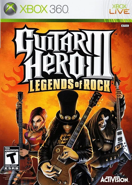 Guitar Hero III: Legends of Rock box art
