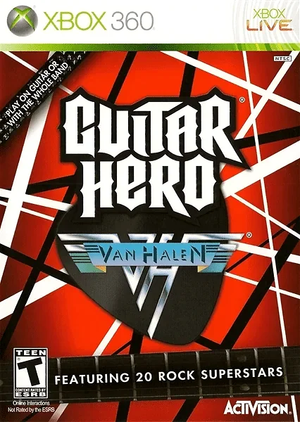 Guitar Hero: Van Halen Box Art
