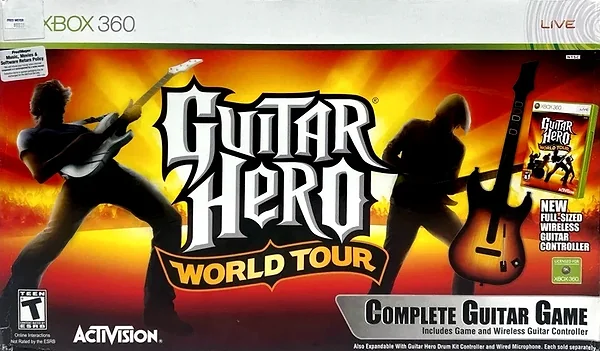 Guitar Hero: World Tour Box Art